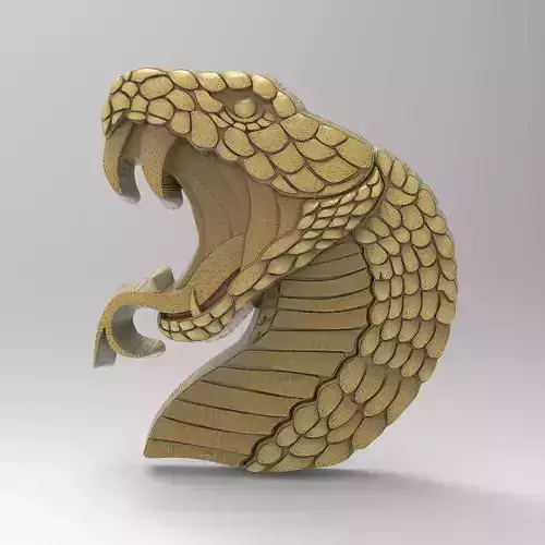 Snake head for coins medals orders badges