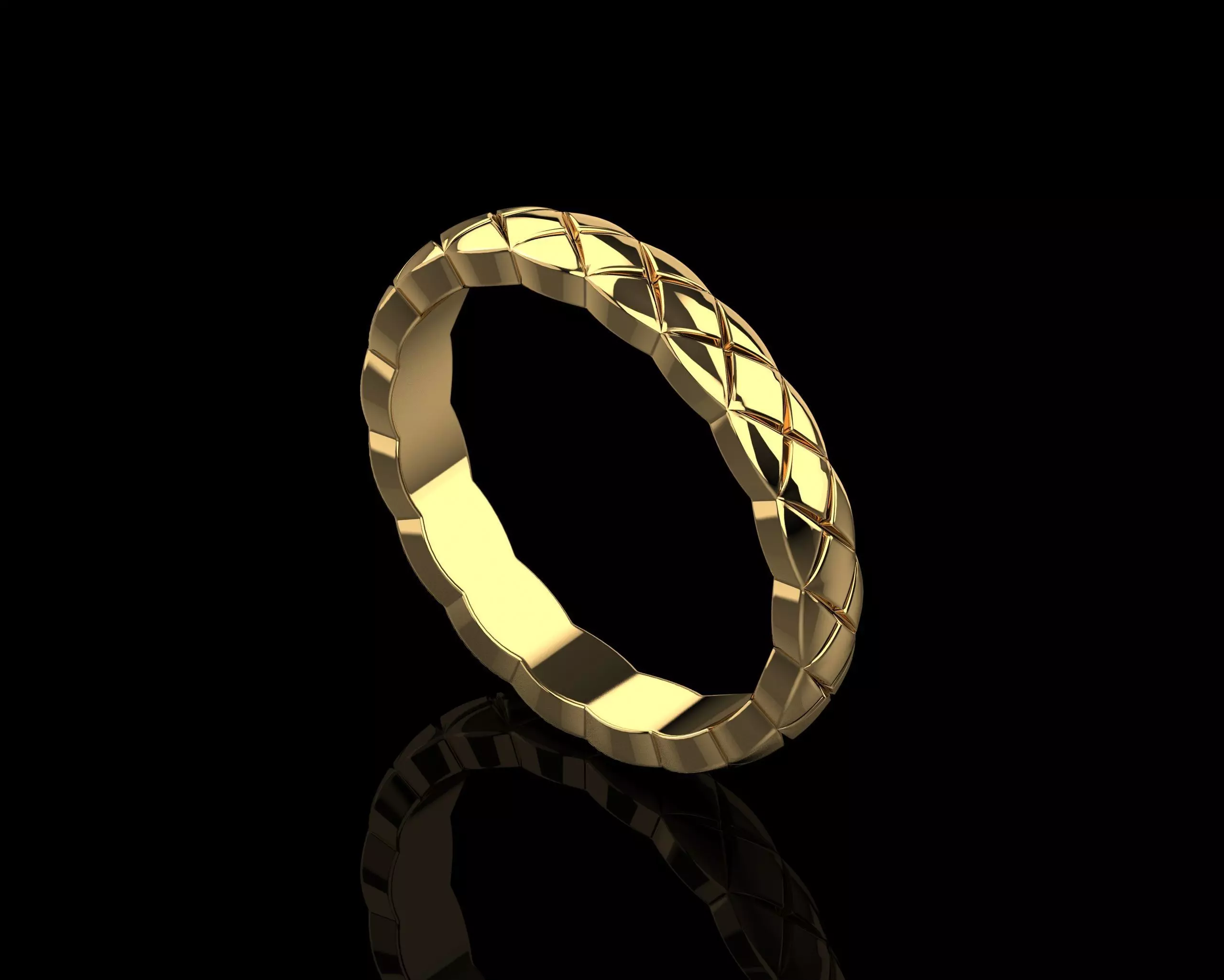 Coco Crush mini ring 17 Size N216 3D print model_0