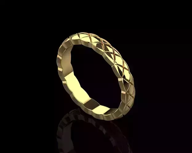 Coco Crush mini ring 17 Size N216 3D print model
