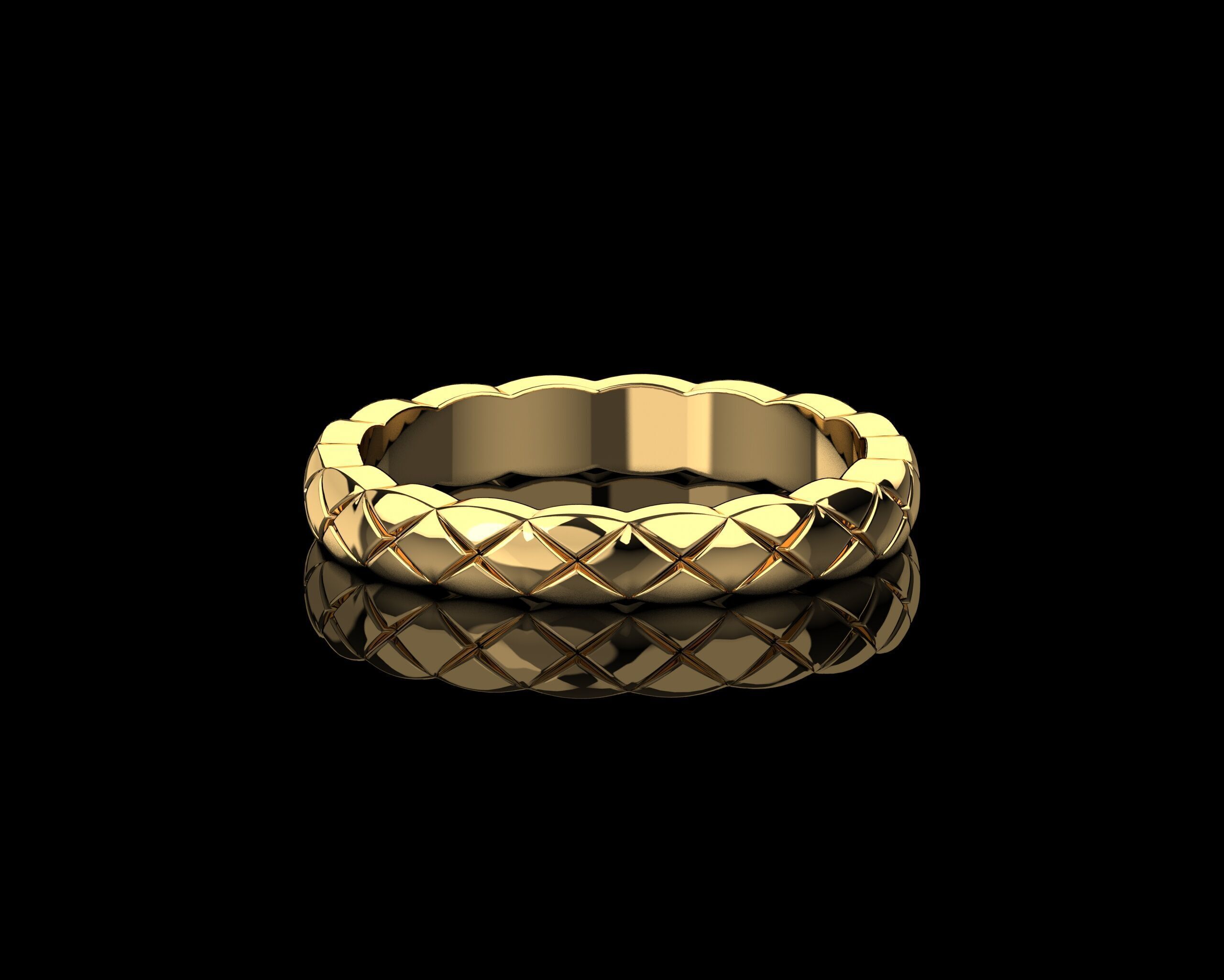 Coco Crush mini ring 17 Size N216 3D print model_6