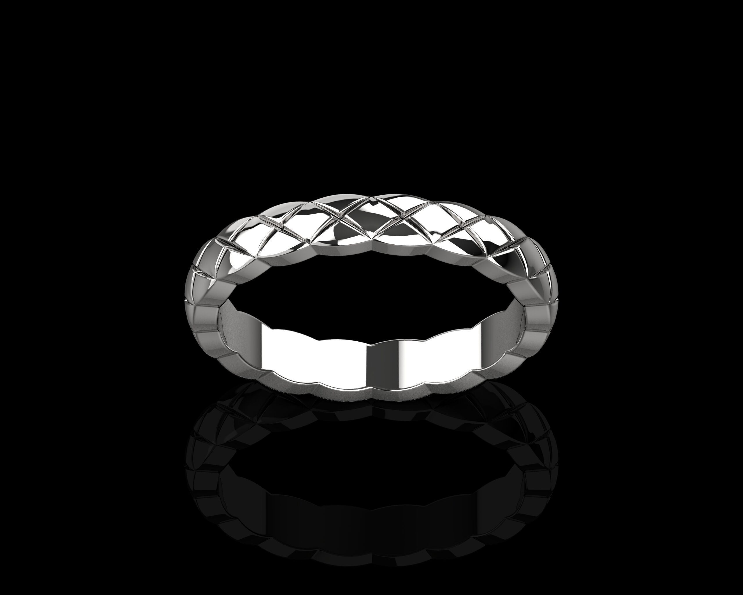 Coco Crush mini ring 17 Size N216 3D print model_12