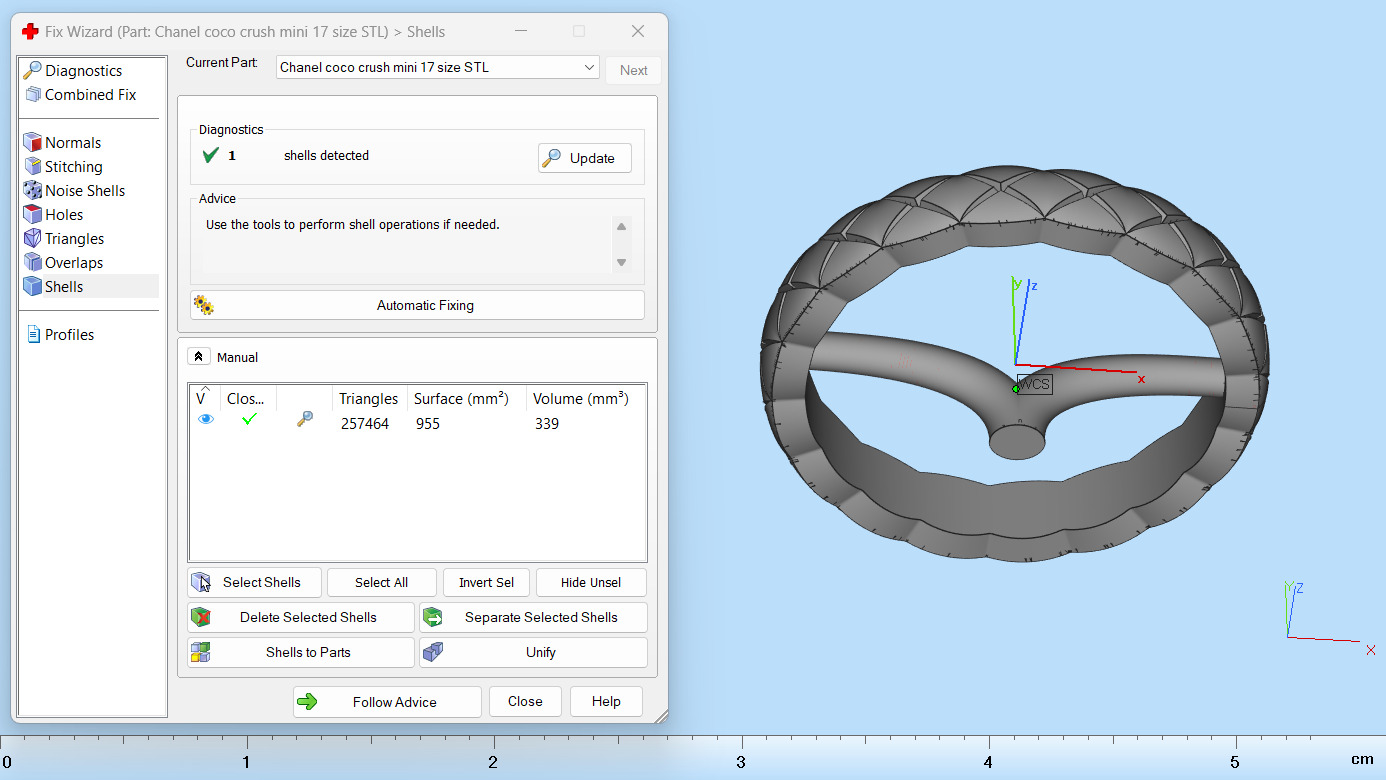 Coco Crush mini ring 17 Size N216 3D print model_10