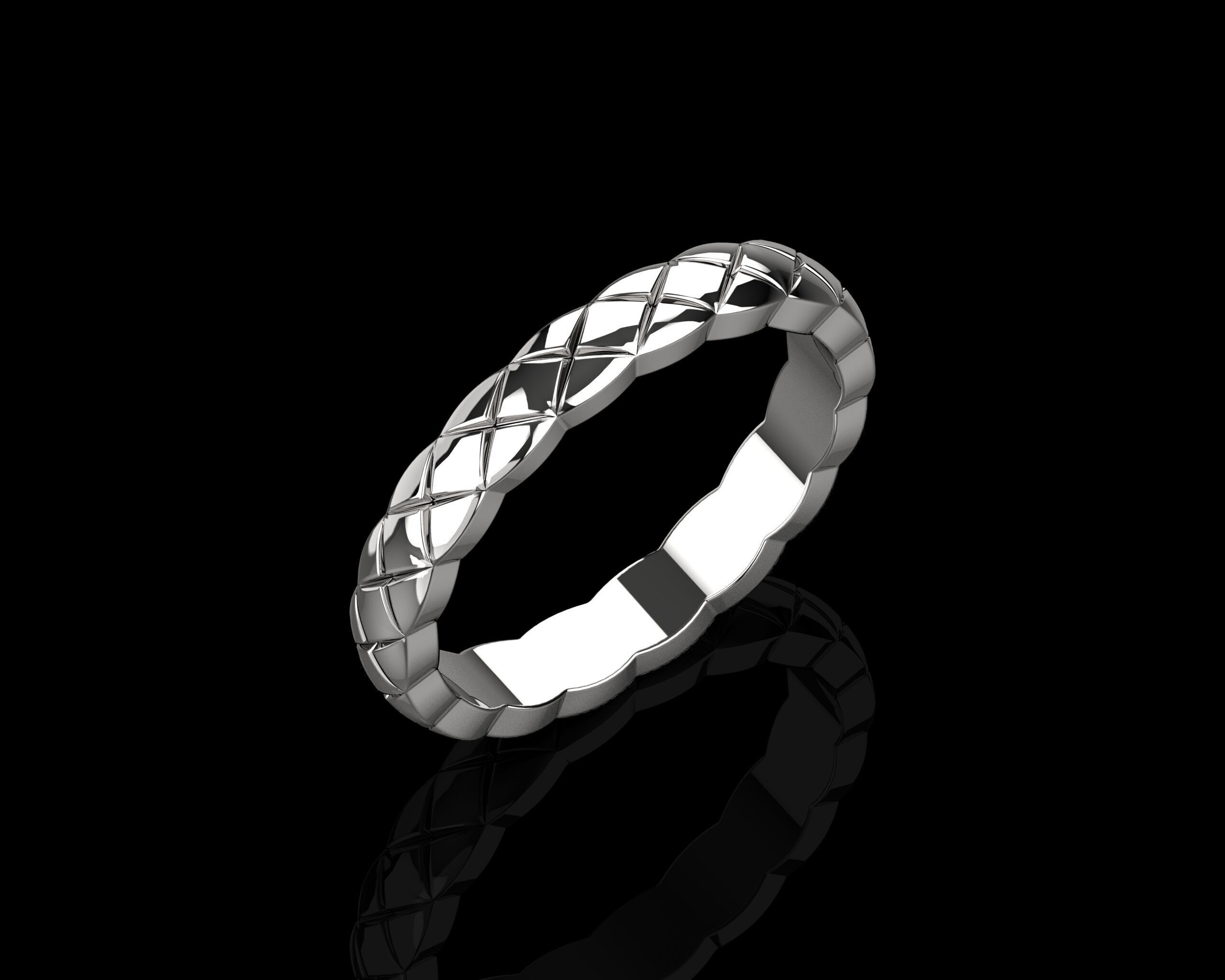 Coco Crush mini ring 17 Size N216 3D print model_11