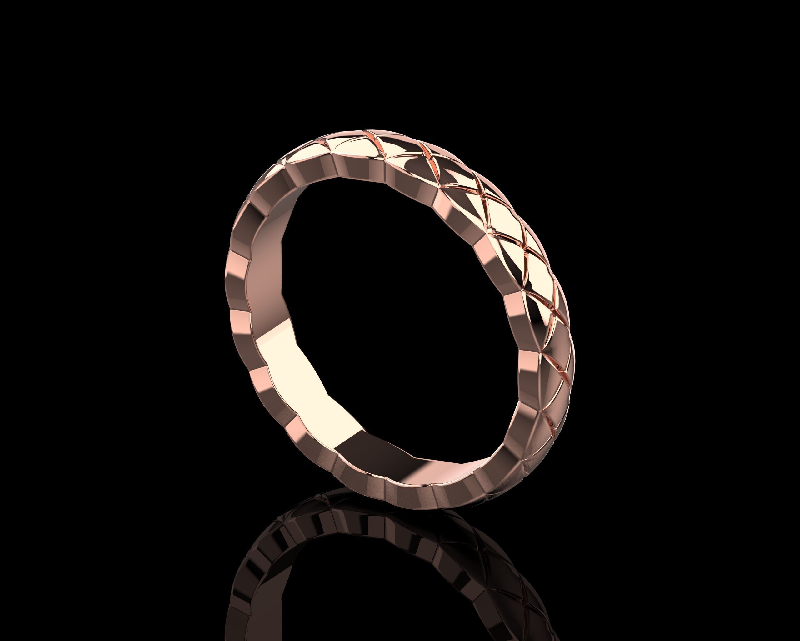 Coco Crush mini ring 17 Size N216 3D print model_17