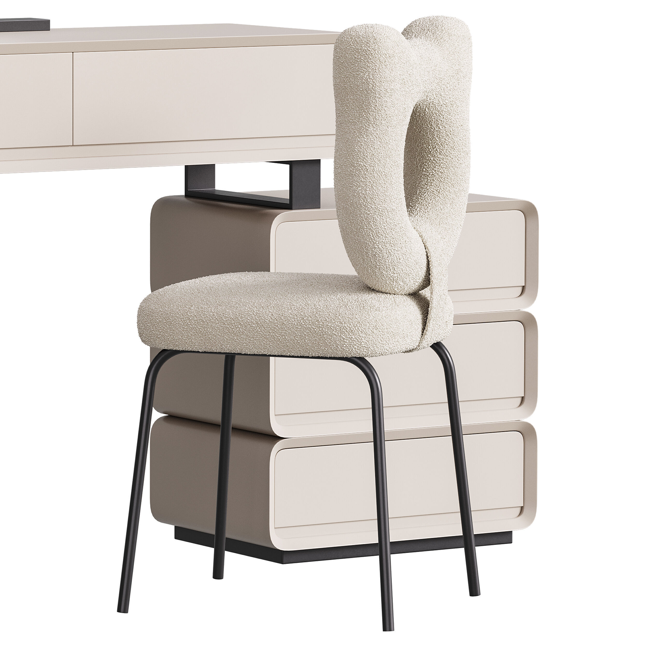 Dressing table 16 3D model_12