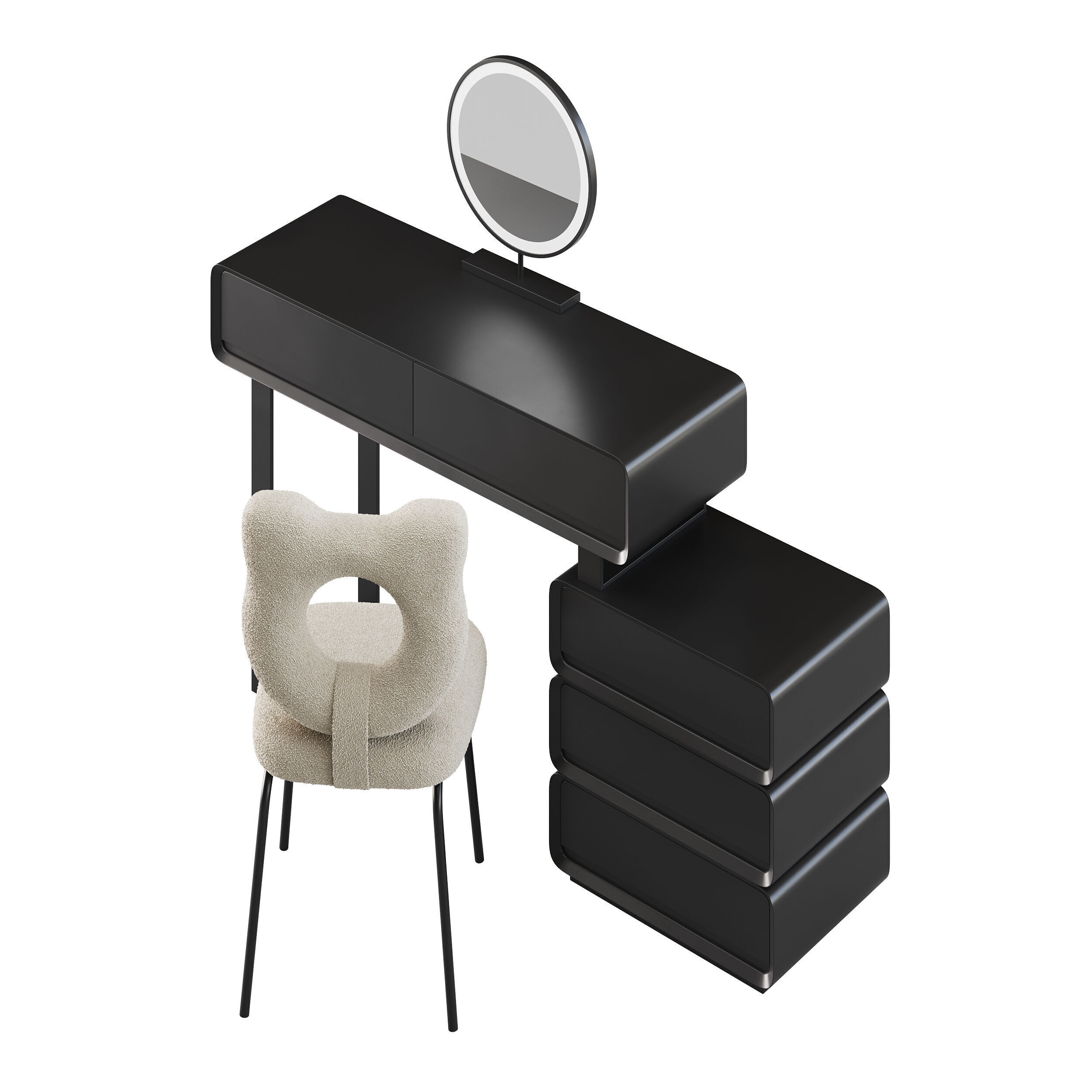 Dressing table 16 3D model_8