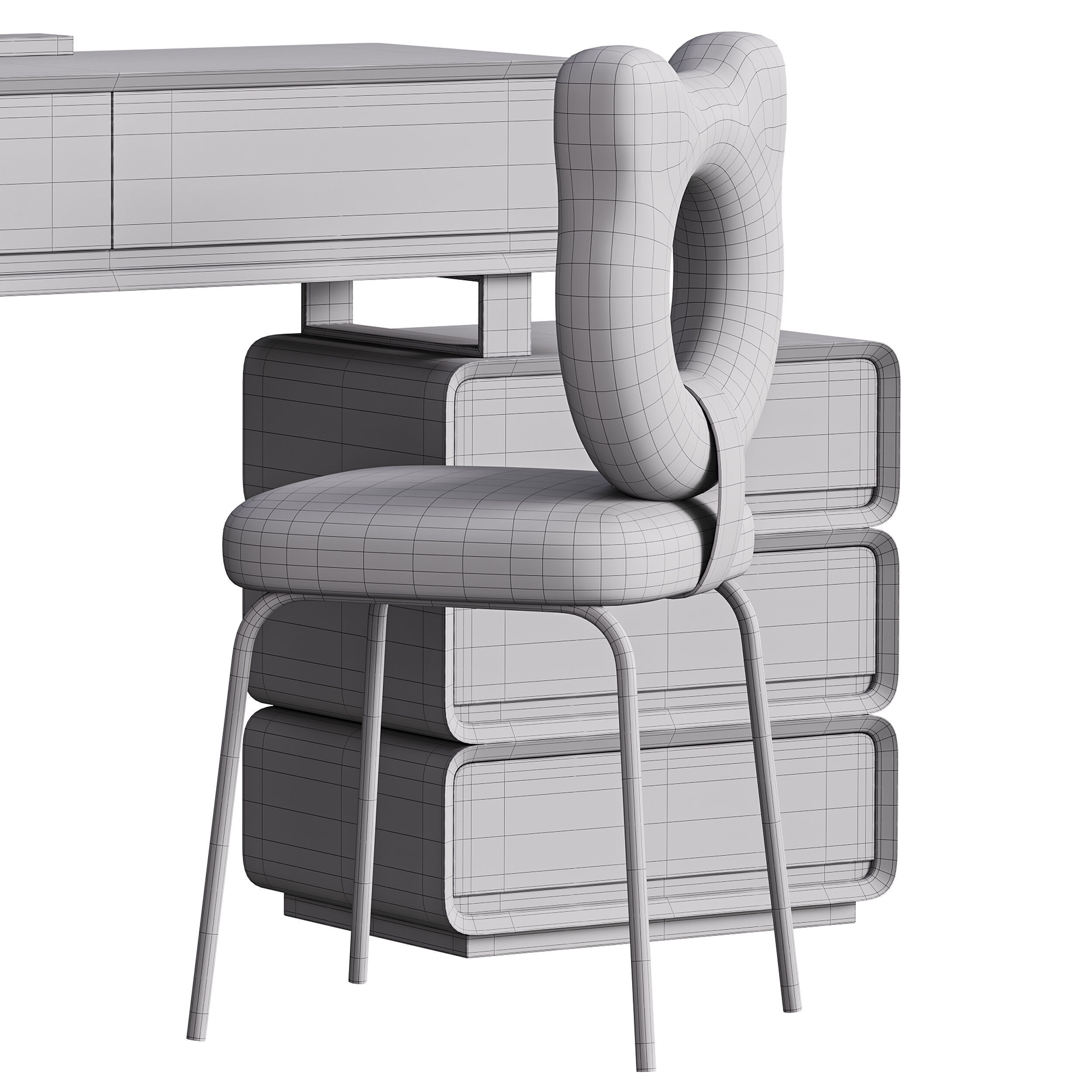 Dressing table 16 3D model_14