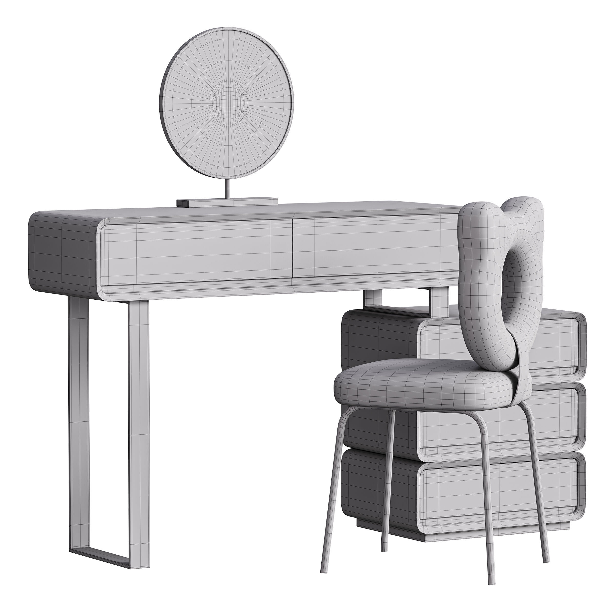 Dressing table 16 3D model_13