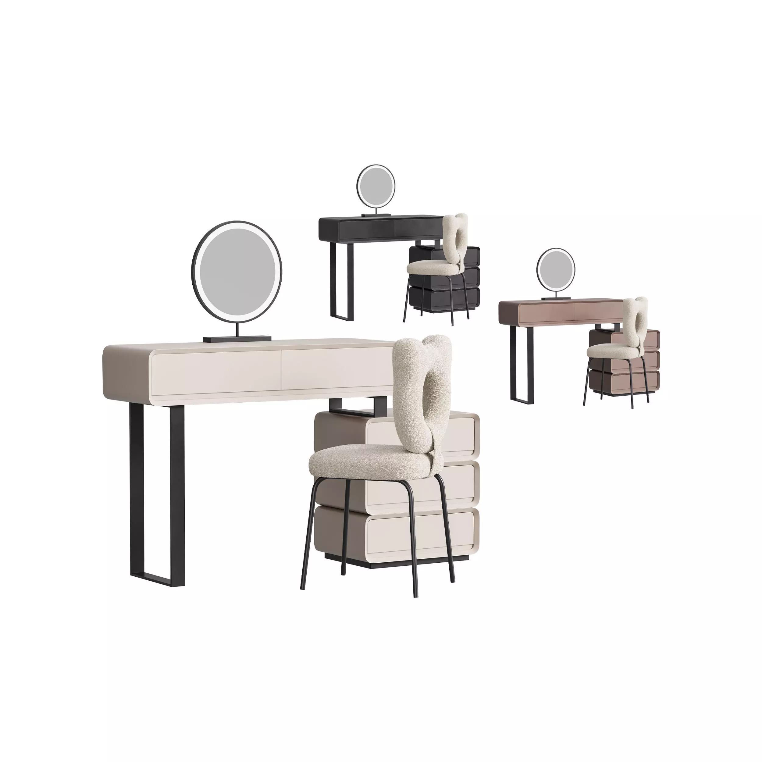 Dressing table 16 3D model_0