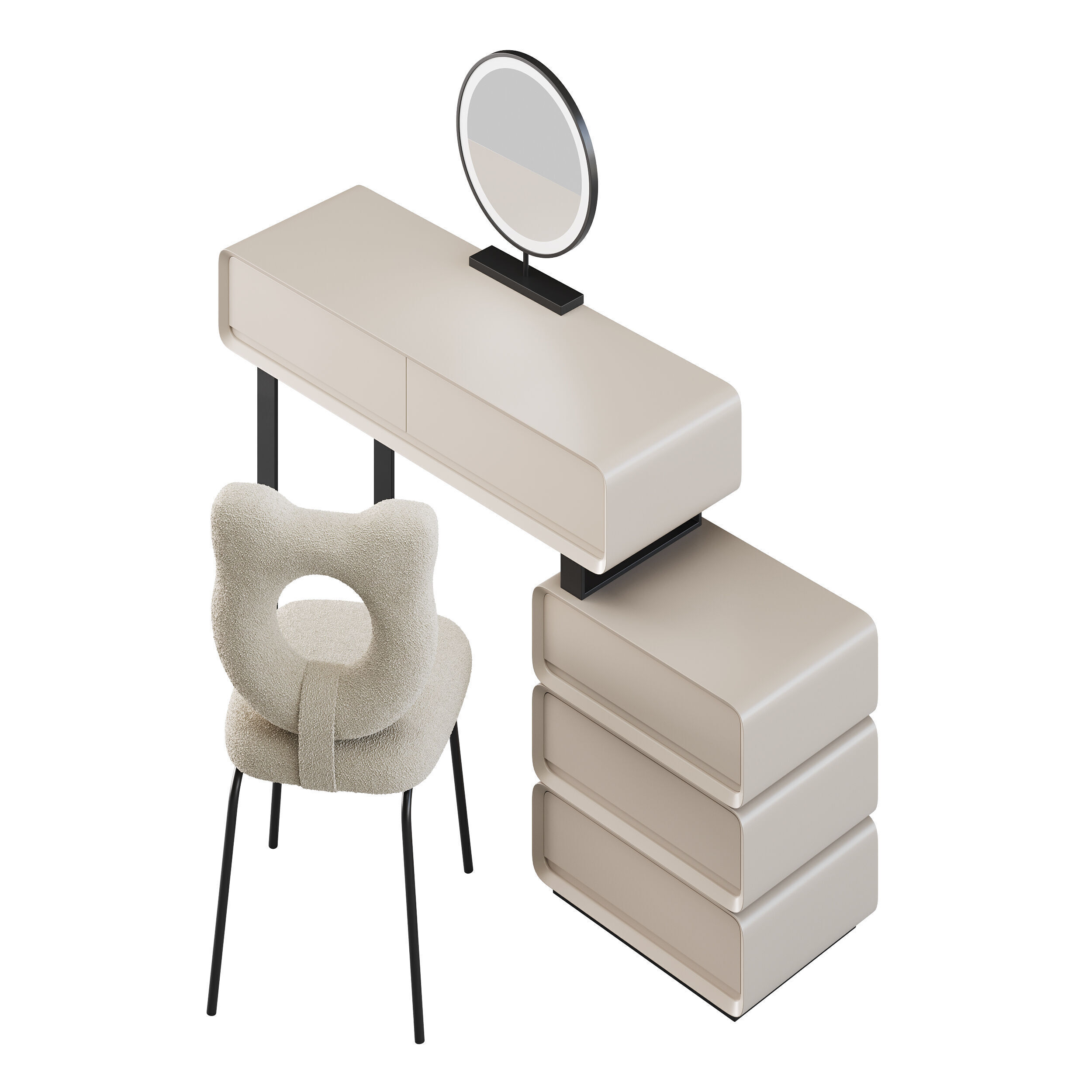 Dressing table 16 3D model_6
