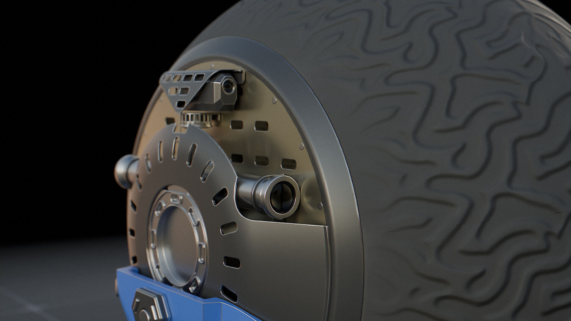 RT-G spherical robot 3D model_5