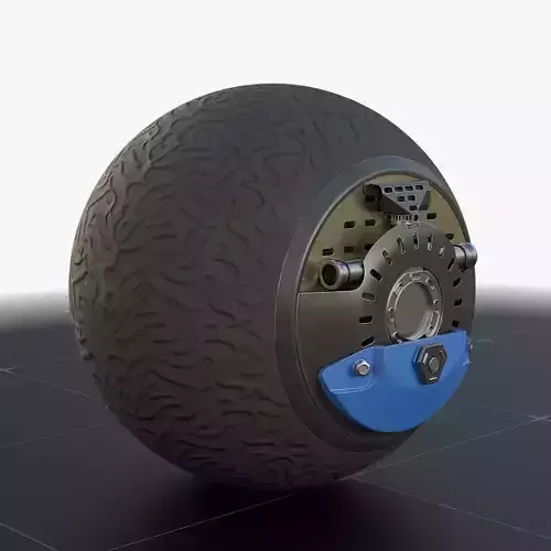 RT-G spherical robot 3D model