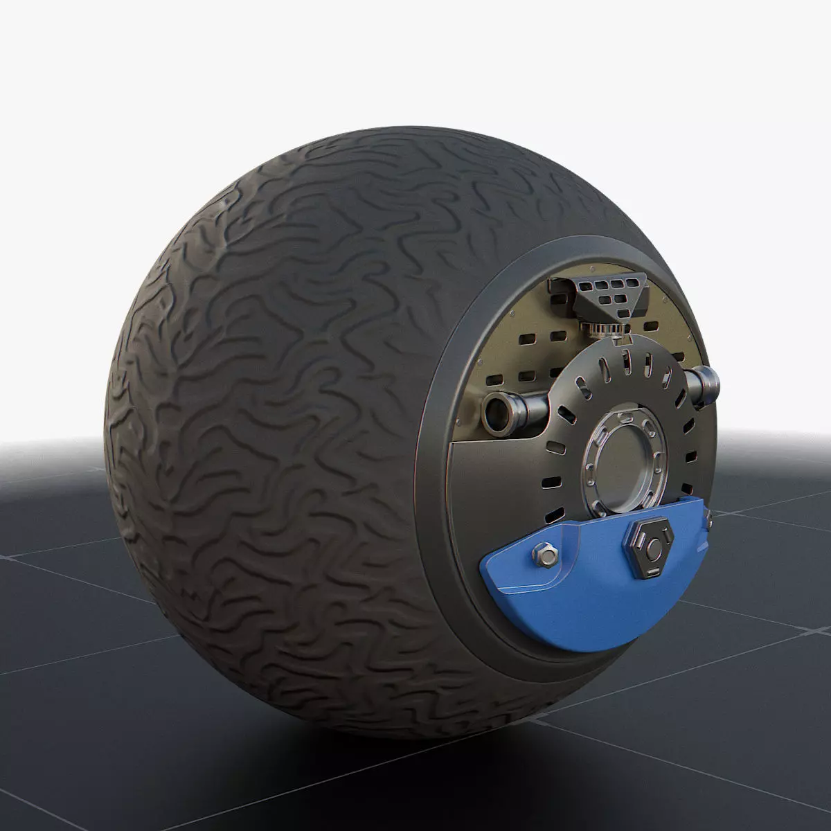 RT-G spherical robot 3D model_0