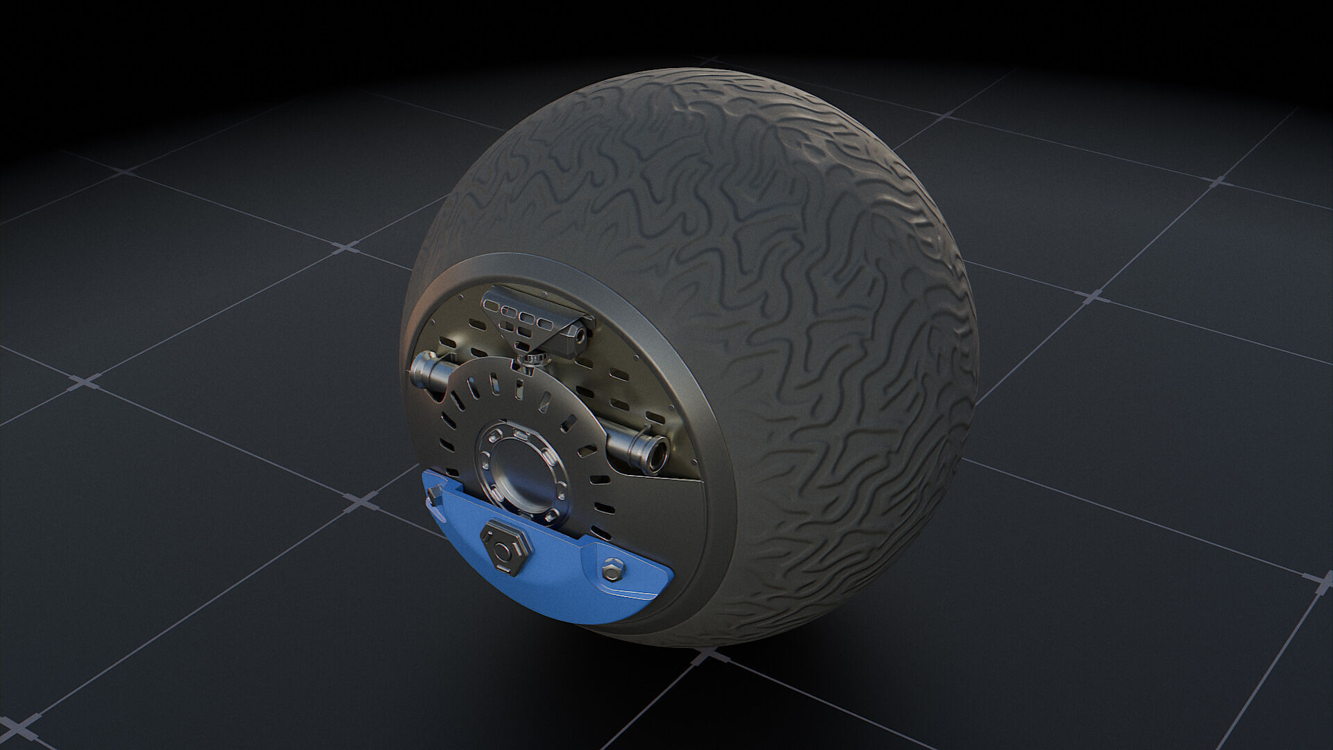 RT-G spherical robot 3D model_1