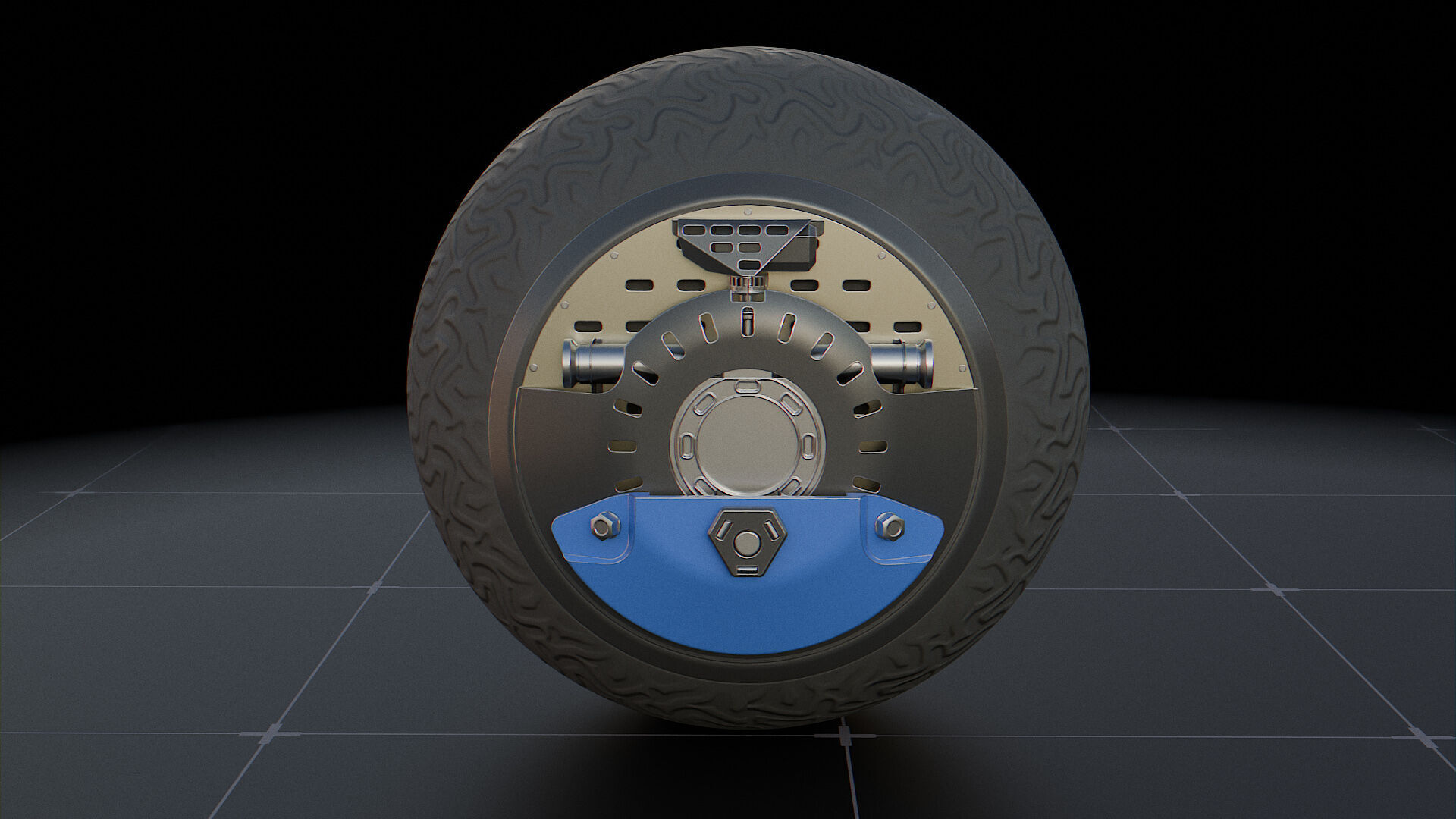 RT-G spherical robot 3D model_2