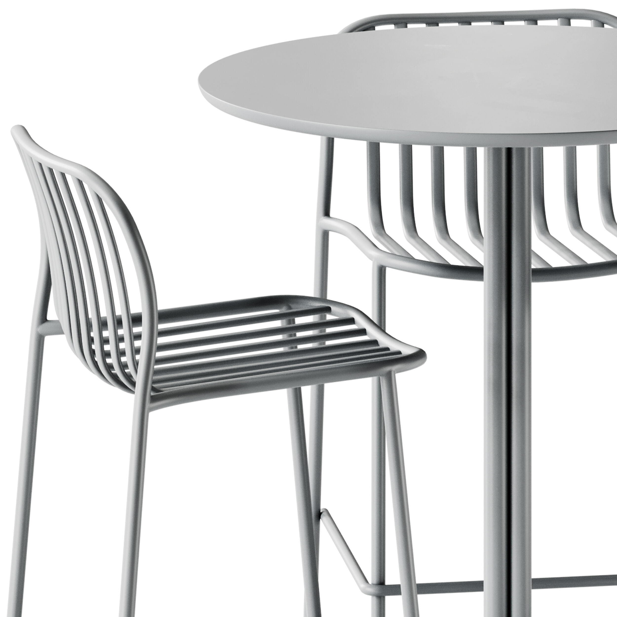 TrabA Bar Stool Metis Line and Hay About A High Table 3D model_6