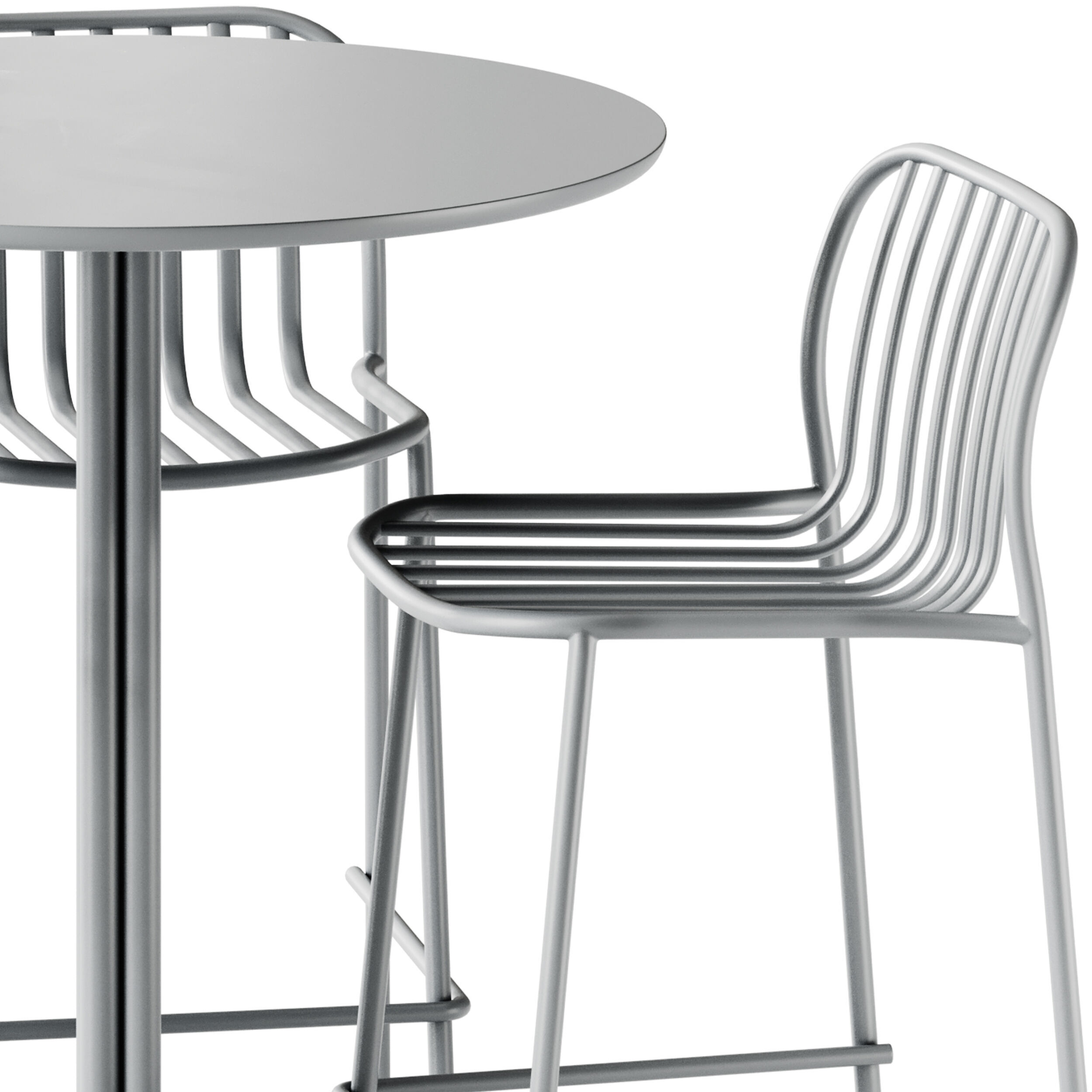 TrabA Bar Stool Metis Line and Hay About A High Table 3D model_4