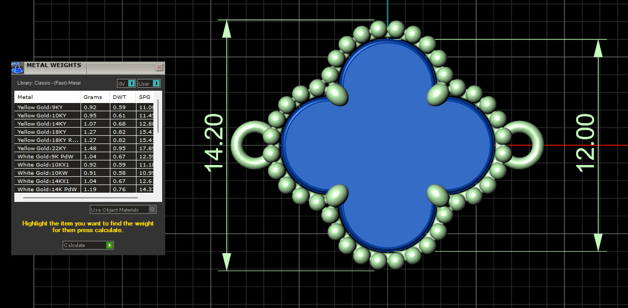 VanCleef Bracelet Flower  3D print model_25