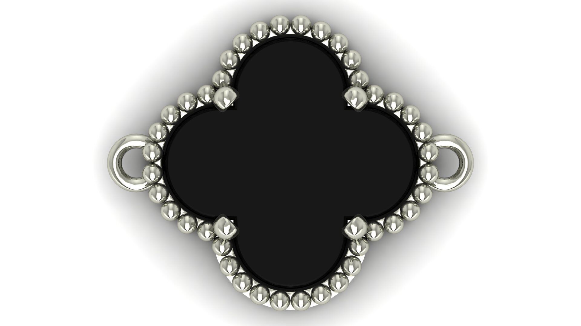 VanCleef Bracelet Flower  3D print model_35