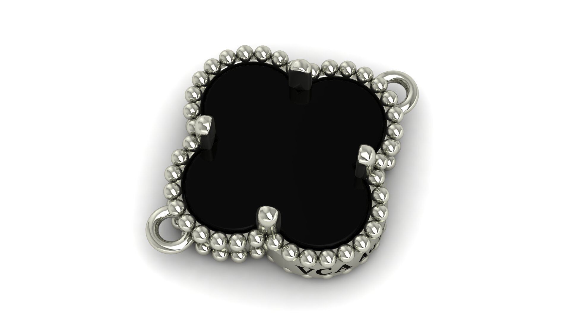 VanCleef Bracelet Flower  3D print model_39