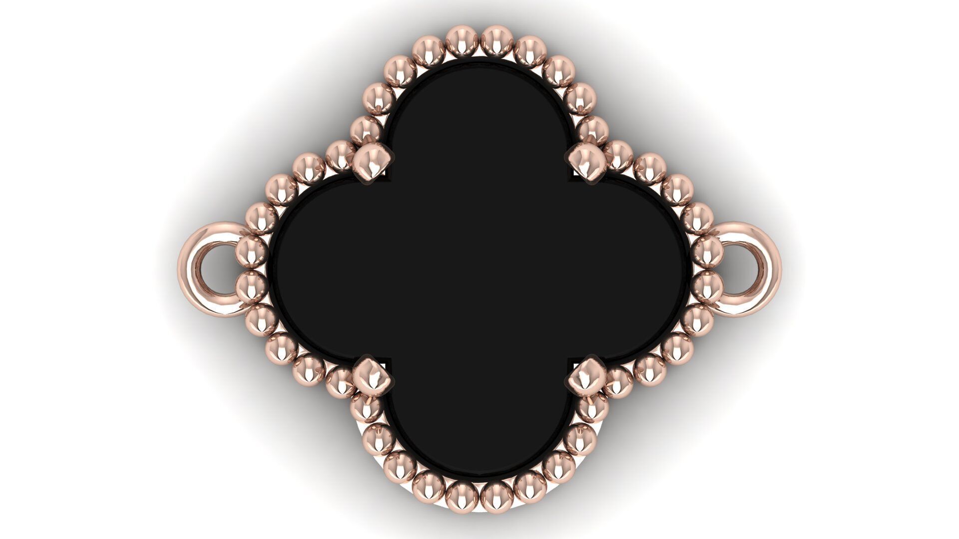 VanCleef Bracelet Flower  3D print model_32