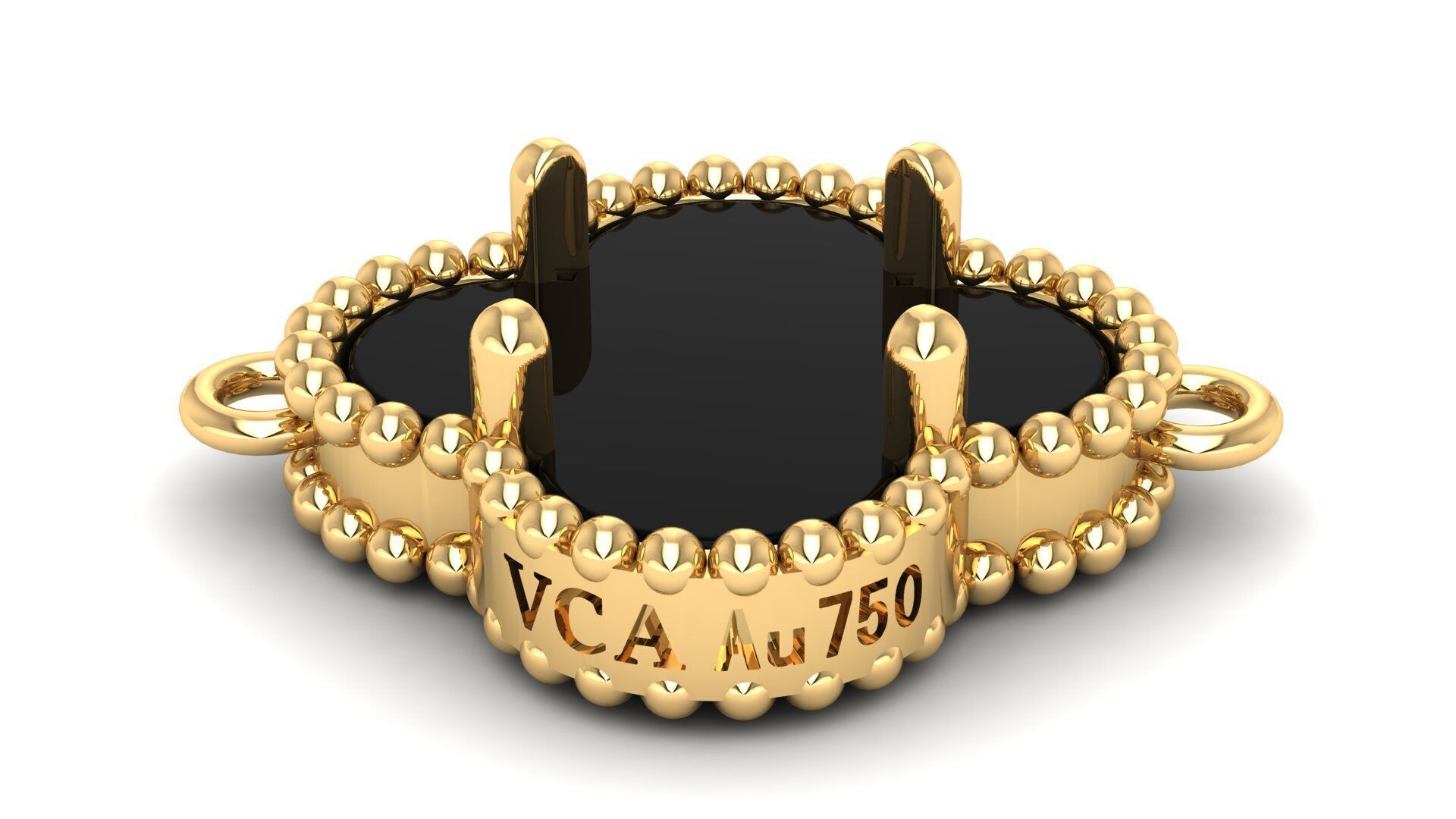 VanCleef Bracelet Flower  3D print model_40