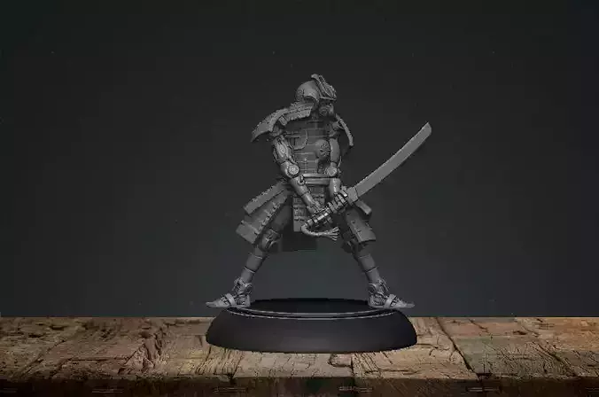Robo Samurai mk 3 3D print model
