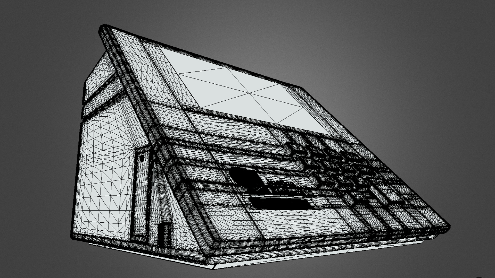 Electronic voting machine in Brazil 2020 3D model_5