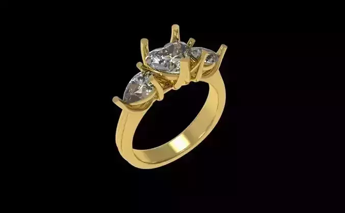 Three Diamond Ring 25