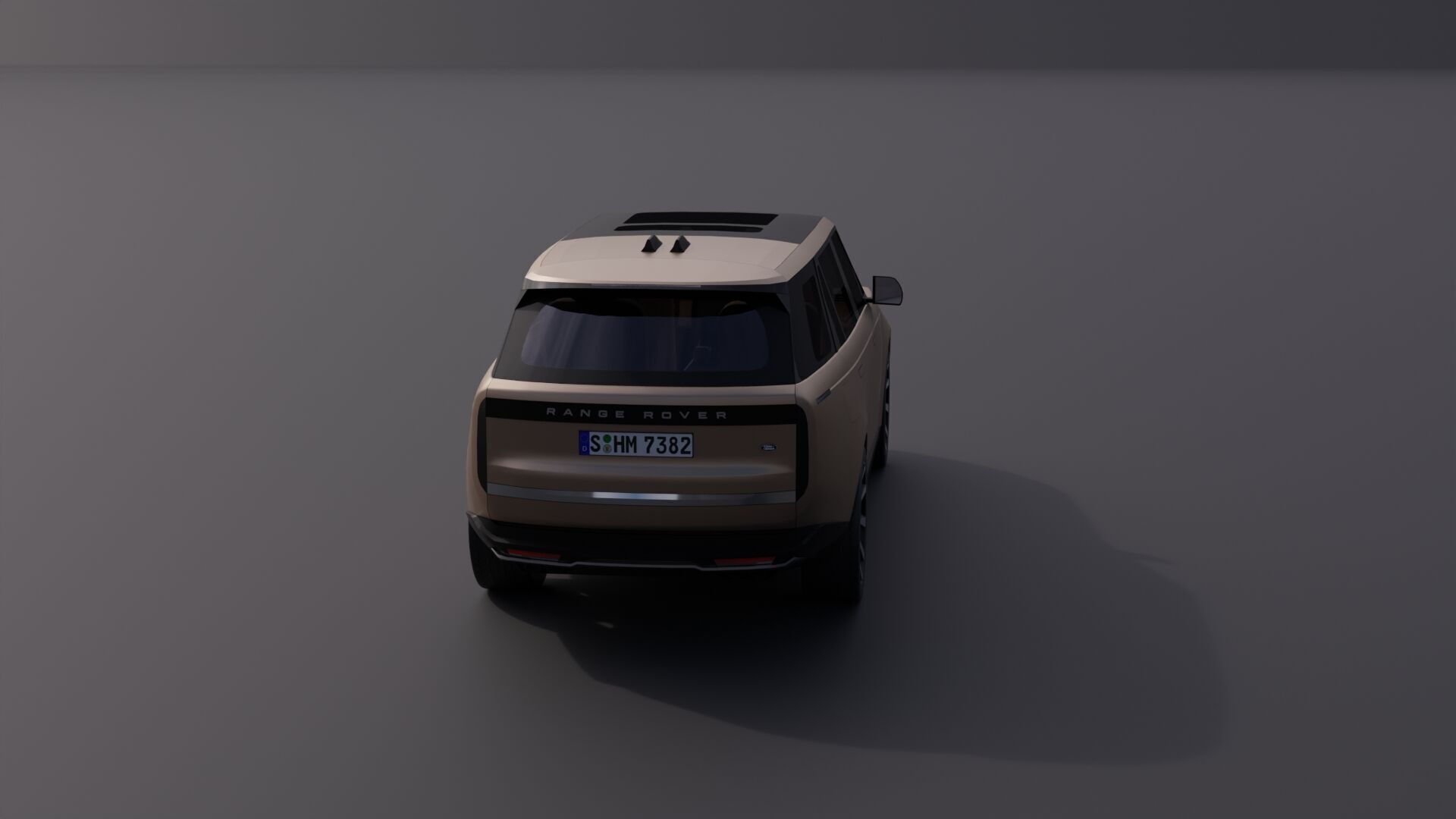 Land Rover Range Rover Low-poly 3D model_9