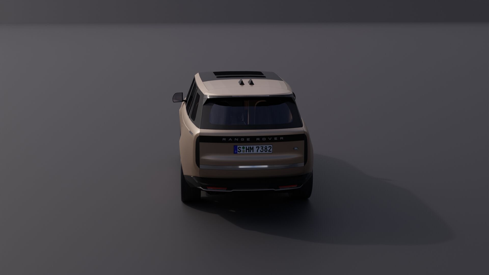 Land Rover Range Rover Low-poly 3D model_8