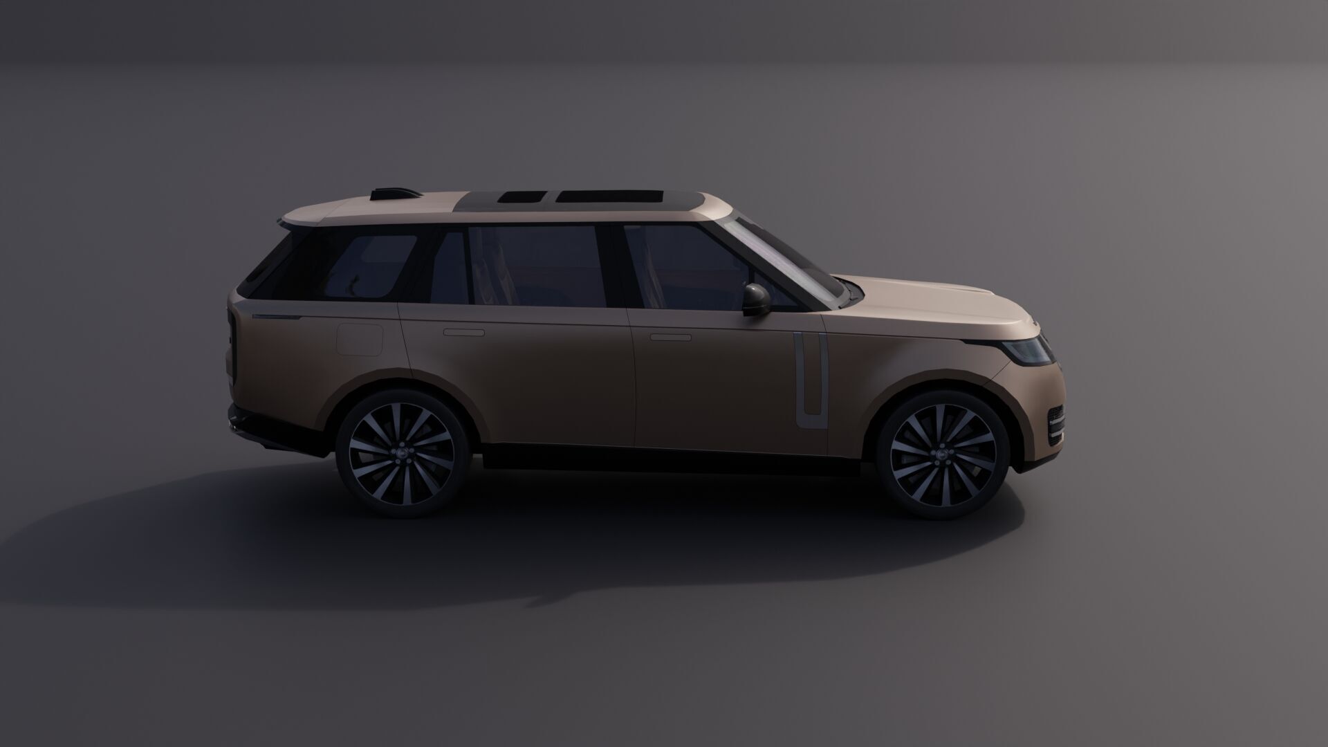 Land Rover Range Rover Low-poly 3D model_16