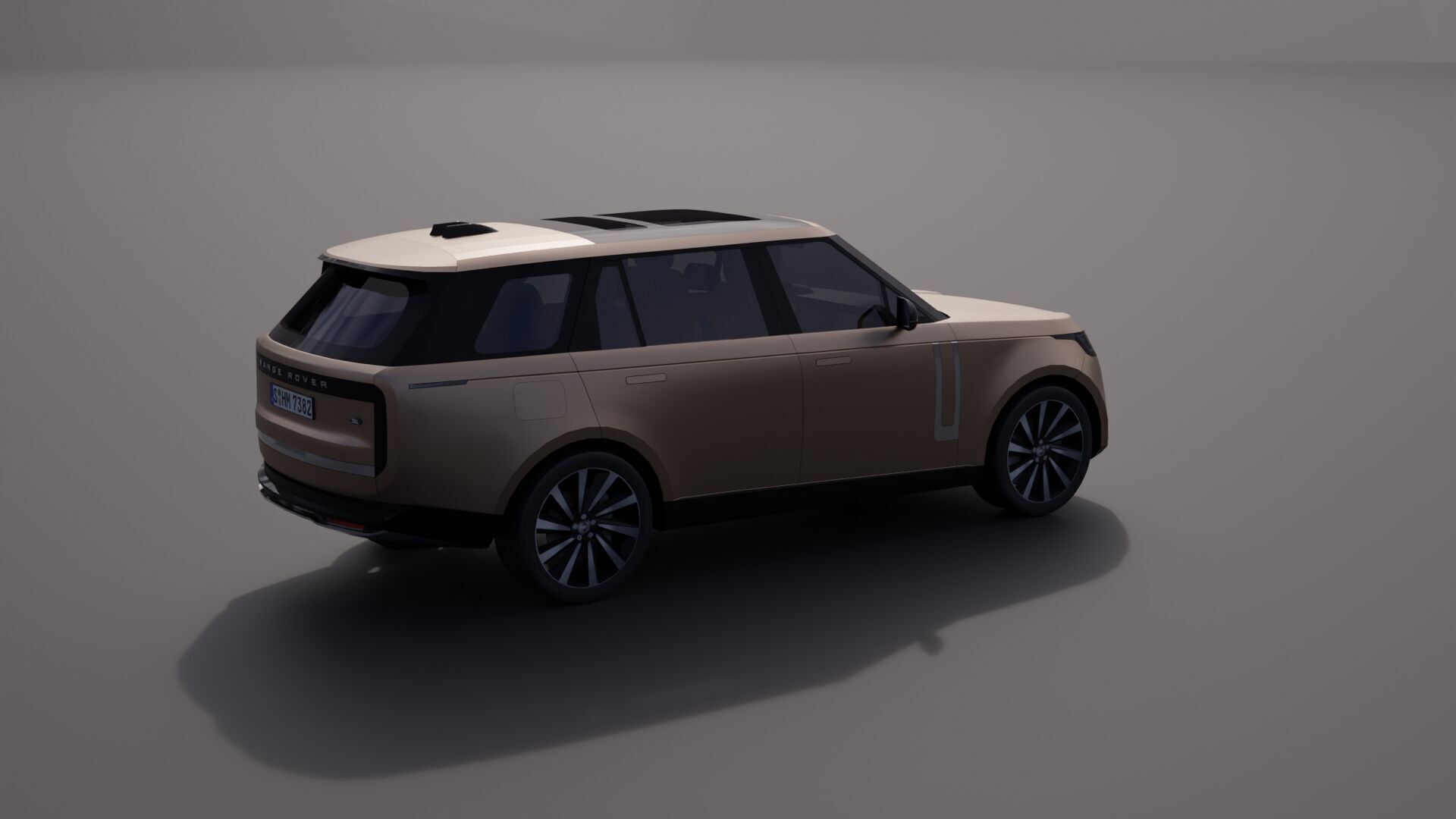 Land Rover Range Rover Low-poly 3D model_13