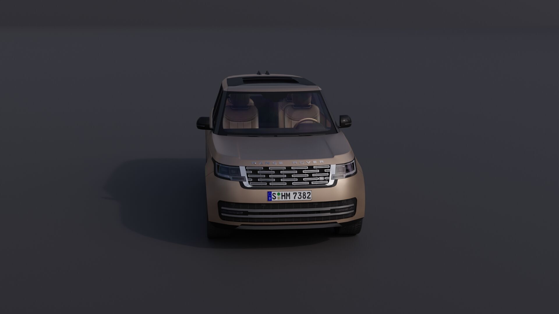 Land Rover Range Rover Low-poly 3D model_23