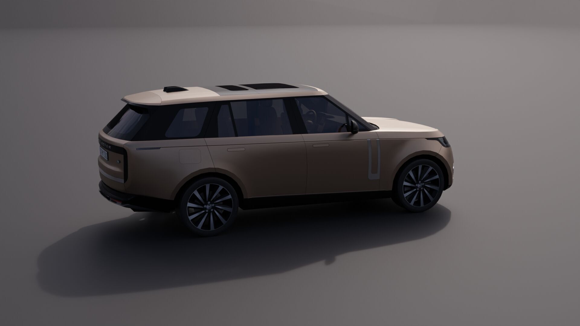 Land Rover Range Rover Low-poly 3D model_14