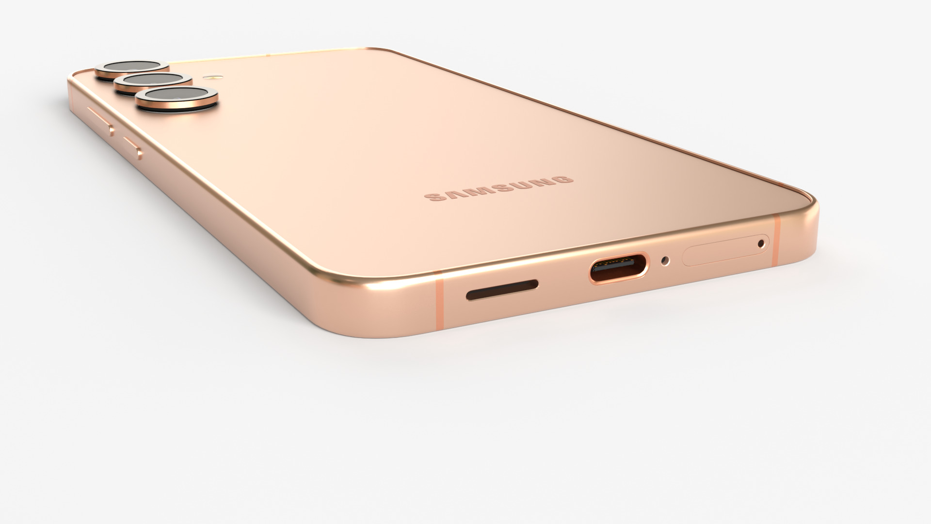 Pinkgold Samsung Galaxy S25 and S25 Plus 3D model | CGTrader Pinkgold Samsung Galaxy S25 and S25 Plus 3D model | CGTrader