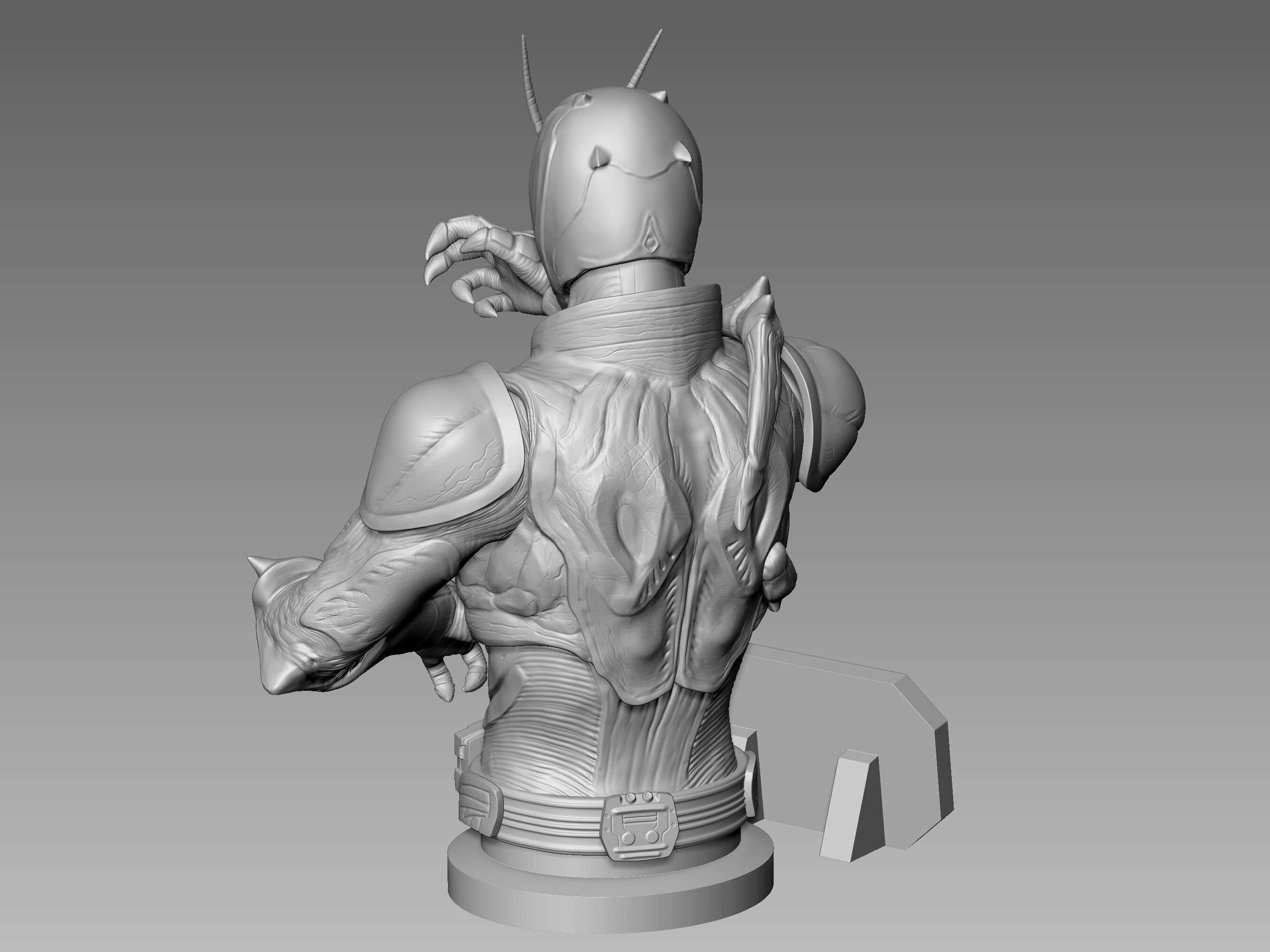 Kamen Rider Black Sun 3D Model 3D print model 3D print model_15