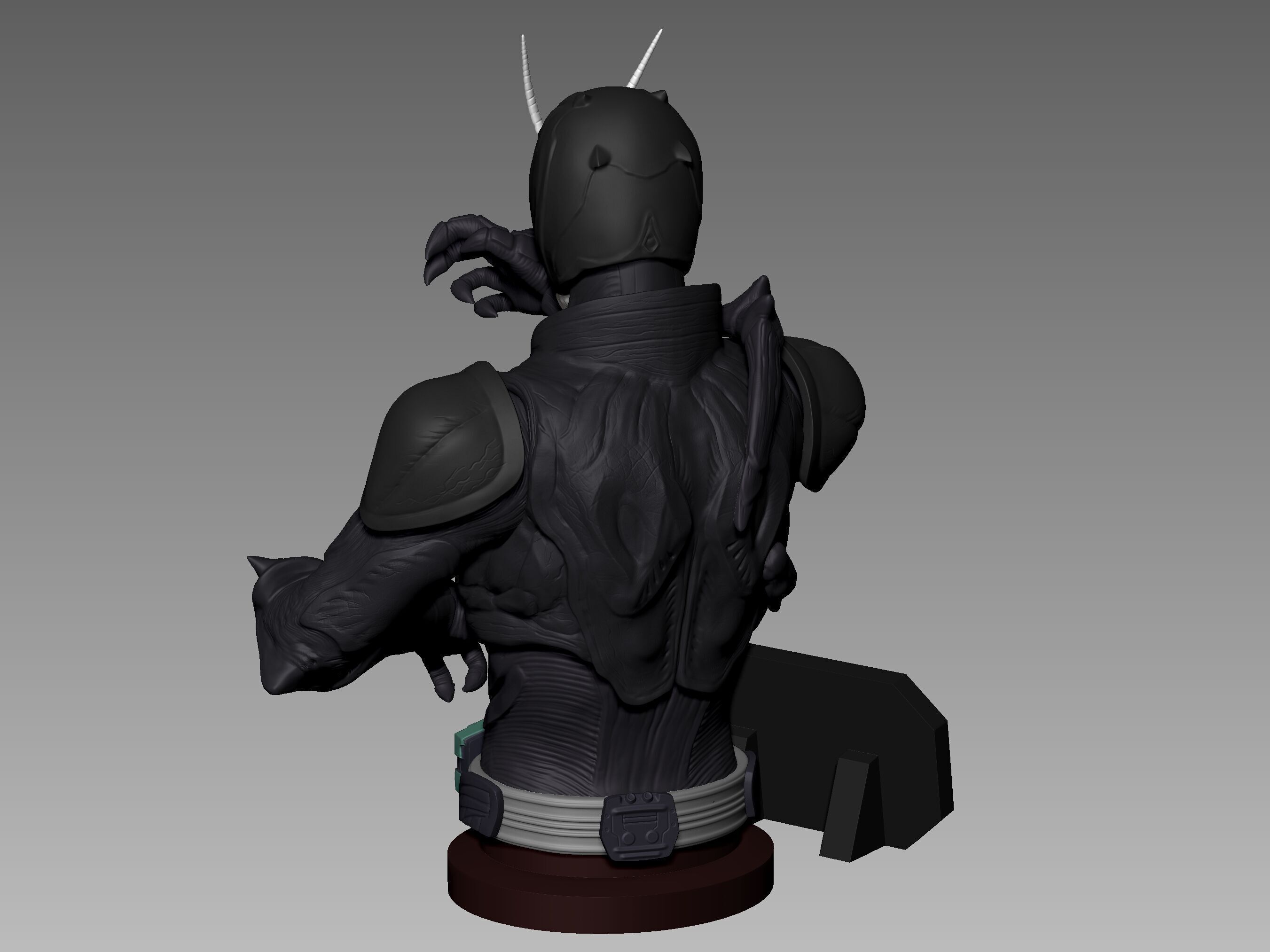 Kamen Rider Black Sun 3D Model 3D print model 3D print model_14
