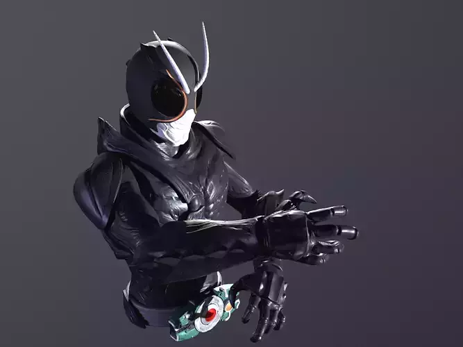 Kamen Rider Black Sun 3D Model 3D print model 3D print model