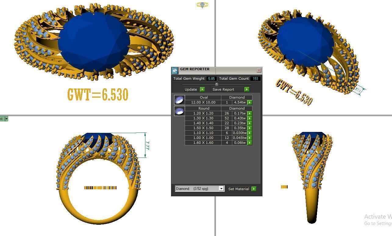 FASIONG RING 3D model_2