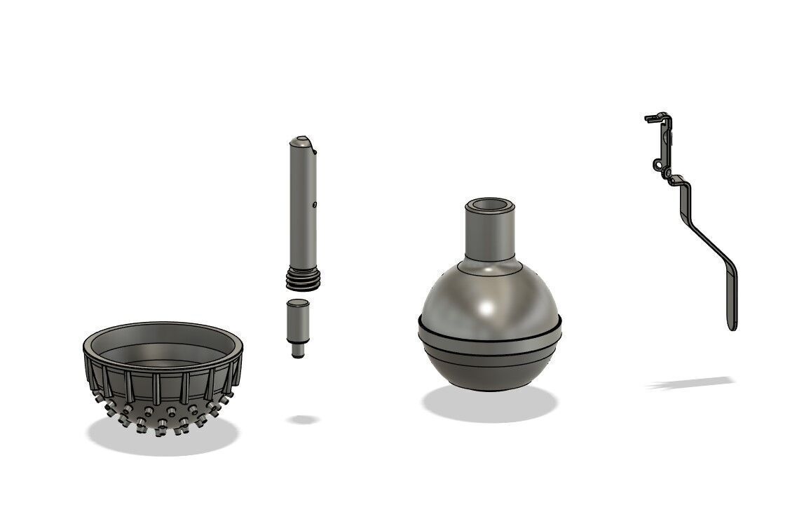 Zarya 3D print model_1