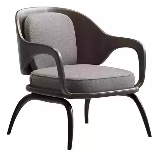 Custom made lounge armchair