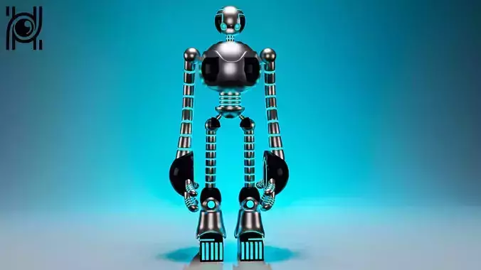 Wild robot Free 3D model