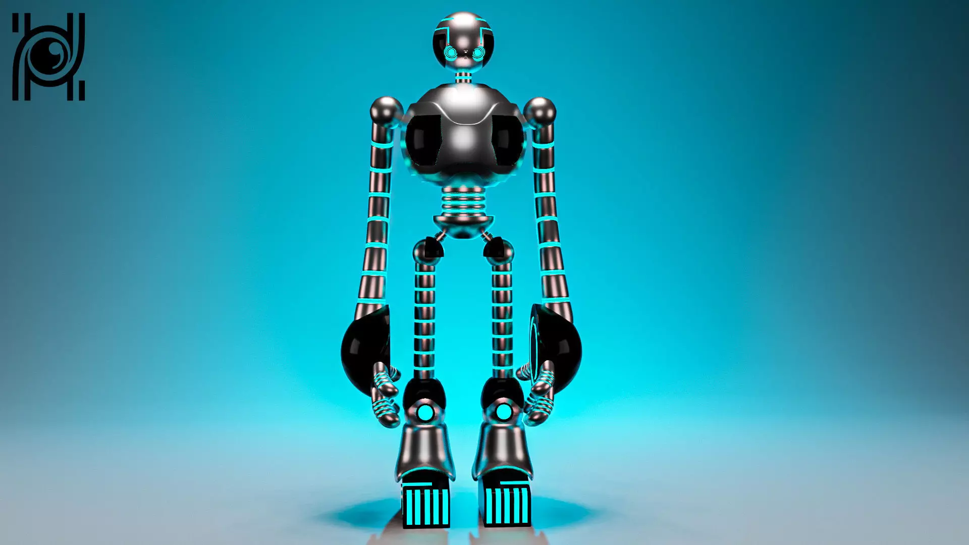 Wild robot Free 3D model_0