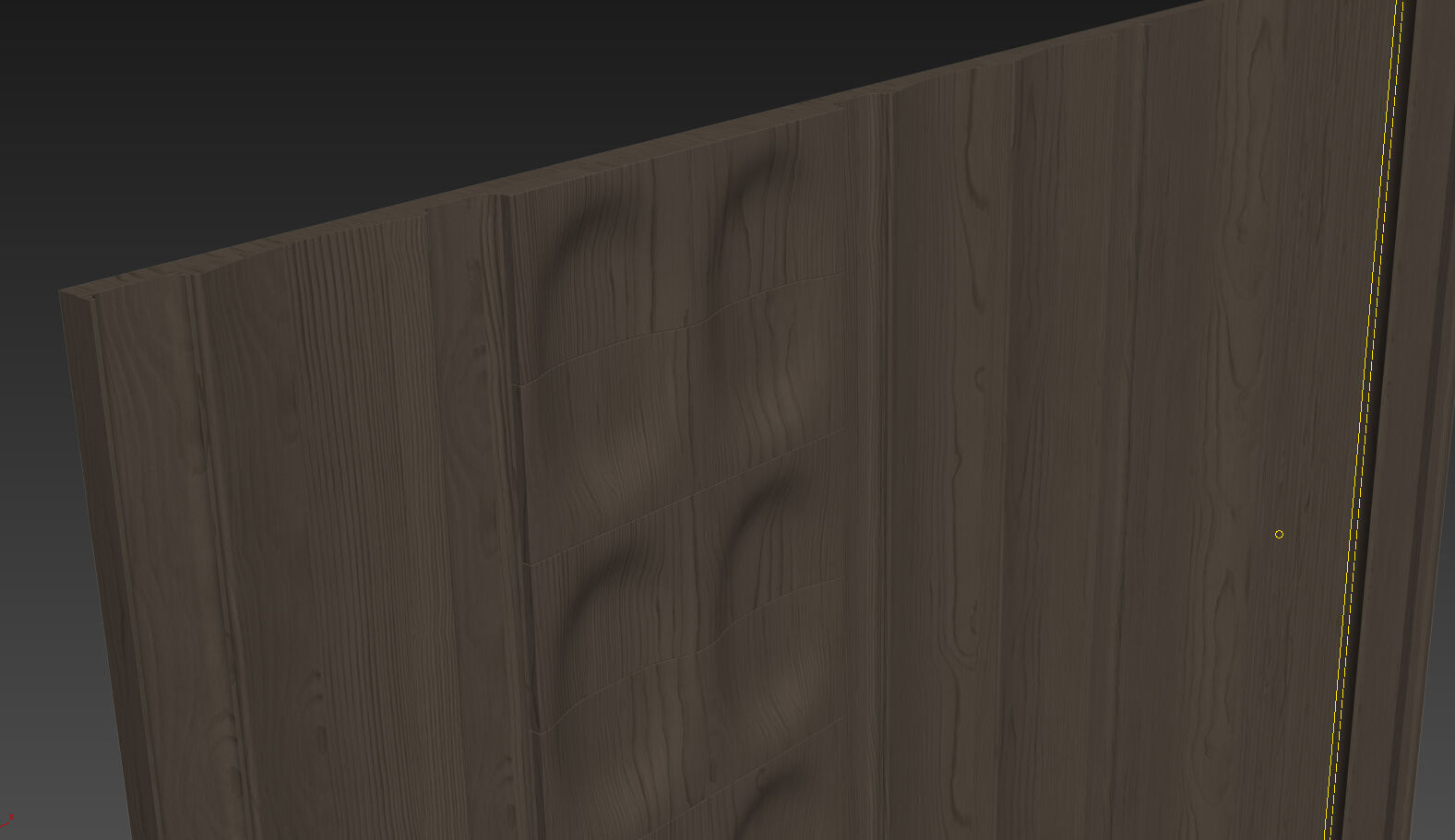 Decorative V22 Wall Panels 3D model_7