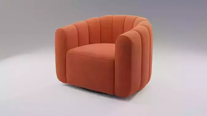 C2B Russet Swivel Chair