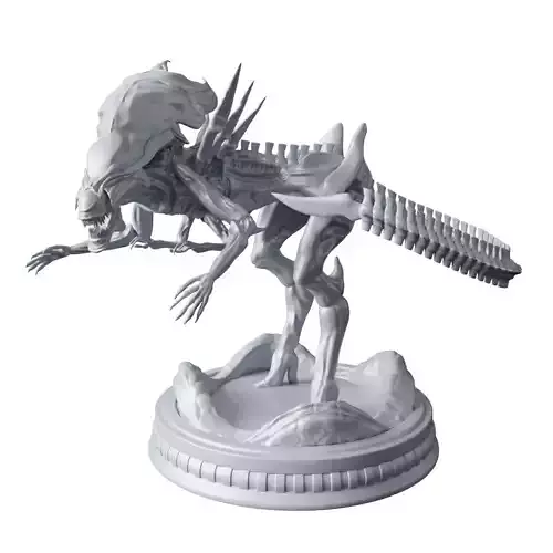Xenomorph Queen 3D Print File