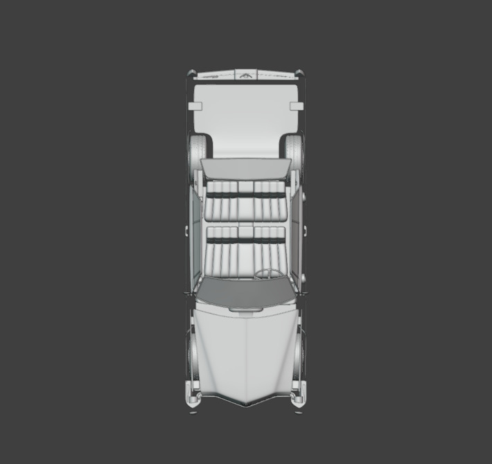 1966 cadillac coupe de ville 3D print model_8