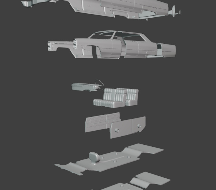 1966 cadillac coupe de ville 3D print model_10