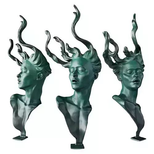 Carl Payne Demeter sculpture